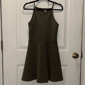 H&M Olive Mini Dress